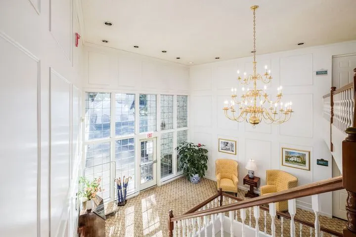 Interior entrance