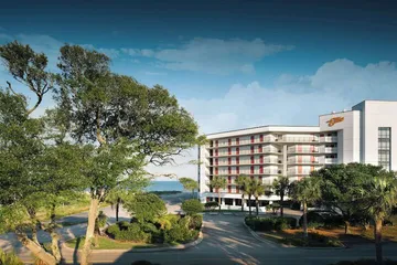 The Ellie Beach Resort Myrtle Beach Tapestry by Hilton