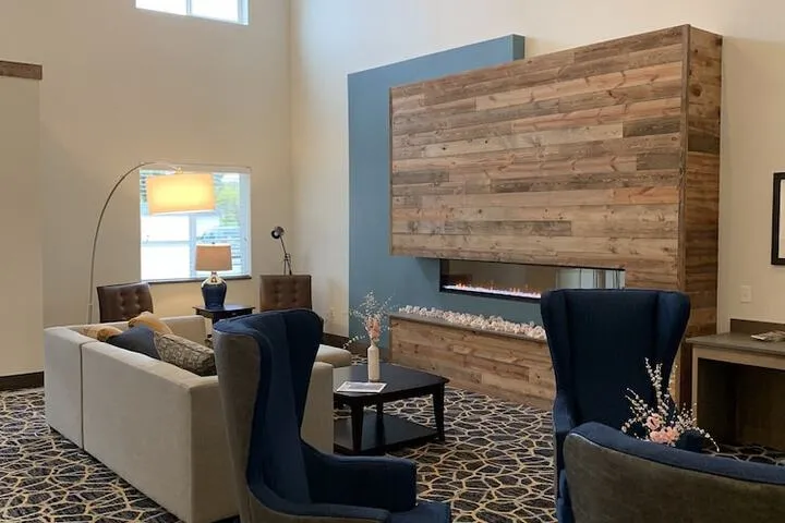 Lobby sitting area