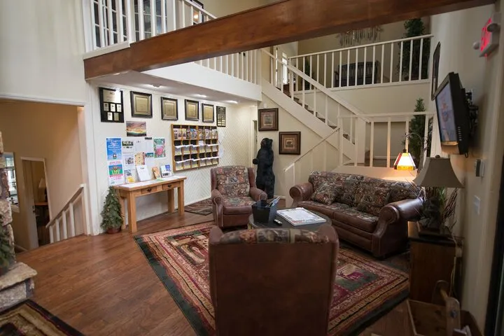 Lobby sitting area