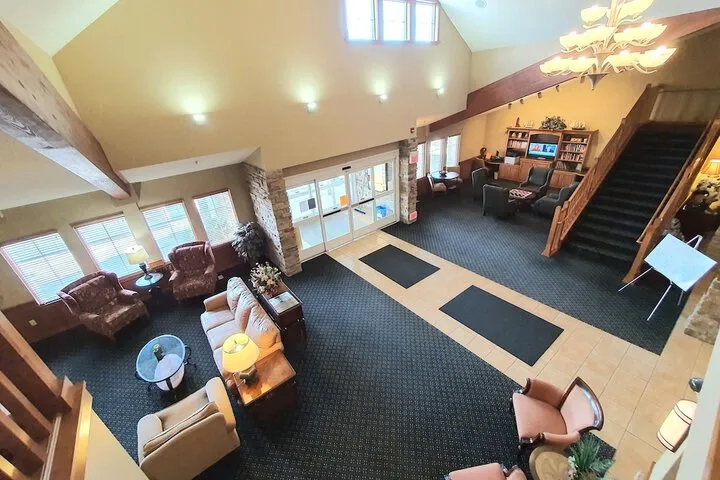 Lobby sitting area