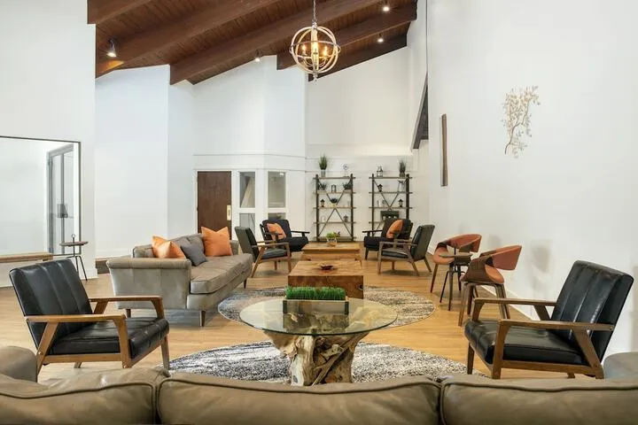 Lobby sitting area