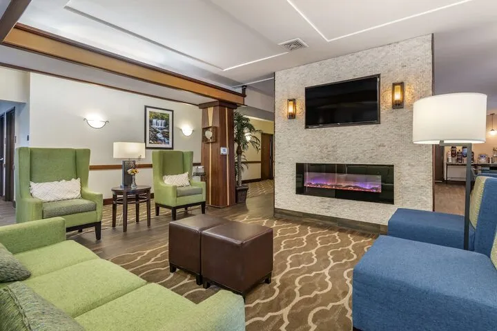 Lobby sitting area