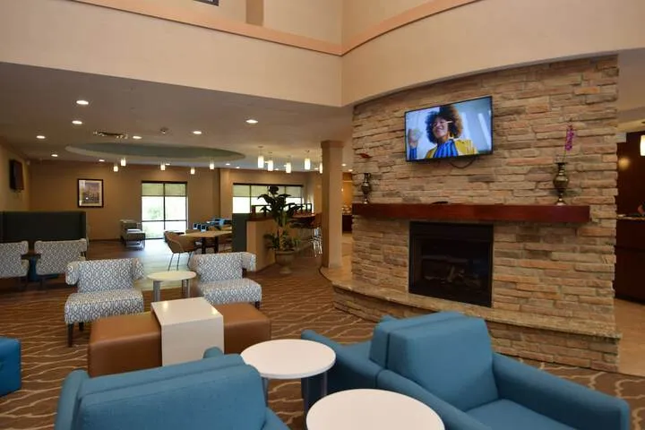 Lobby sitting area