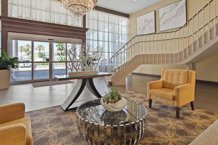 Lobby sitting area